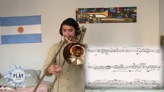 ALEXIS GONZ&Aacute;LEZ (Bass Trombone)📲🙋&zwj;♂️🎼  Vissi d'Arte (G. Puccini) (Get the Play-Along: description 👇)