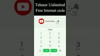 Telenor free Internet code November2022#shorts #youtubeshorts