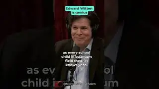Why Edward Witten is a genius #joerogan #ericweinstein  #shorts