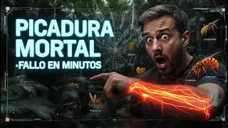 Y si Conocemos INSECTOS peligrosos? Venenos que apagan en minutos!