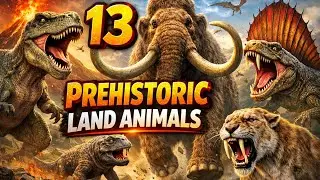 13 Prehistoric Land Animals