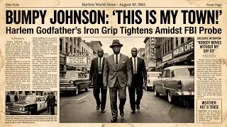The Day Bumpy Johnson Saved Malcolm X's Life &mdash; The FBI Files That Were Never Released