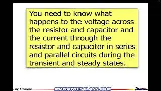 RC Series Circuits (Conceptually)