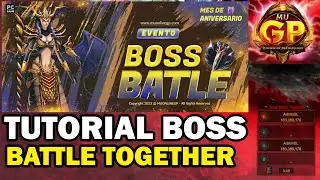TUTORIAL BOSS BATTLE TOGETHER - MUGP S18 🔥