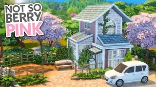 Not So Berry Tiny House: Pink // The Sims 4 Speed Build