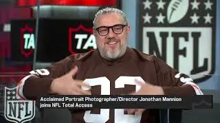 Photographer Jonathan Mannion discusses Mitchell & Ness Partnership on 'NFL Total Access