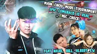 REKT MODE TOURNAMENT AUTO EPIC COMEBACK FT NAJEL, ALBERT KW, BILL - MOBILE LEGENDS