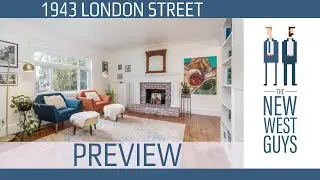 SOLD March  2022 | 1943 London Street New Westminster | 4 Bedroom house with 1 bedroom suite