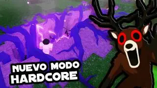 PASE EL NUEVO MODO HARDCORE DE 99 NOCHES EN EL BOSQUE (EL BOSQUE ESTA ENOJADO)