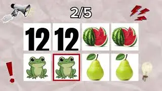 SAY THE WORD ON BEAT LEVEL - EASY 1-5