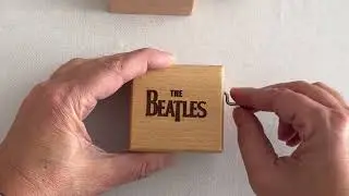 Imagine. Engraved music box