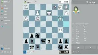 Challenge The Clown Bot In Bullet Chess As Black! (The Circus Bots 2026) #chess #chesscom