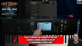 MODX+, MODX, Montage tutorial | Easy Sounds Spectral Move comment charger la banque (FR & Sub)  !