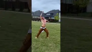 RAINING MEN!!! Blake McGrath lawn performance getting wet!
