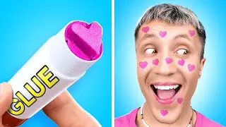 GAVE TEKENHACKS voor SCHOOL || Goede VS slechte leerling kunstwedstrijd