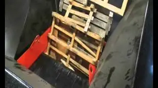 Wood Pallet Shredder - Trituratore Pallet Legno