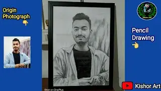 Realistic portrait drawing tutorial || Timelapse drawing || how to make commission work