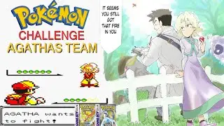 Can you beat pokemon gold/silver with Agatha team (lvl 50 max, no items, set matches, same moves)