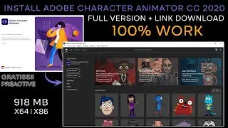 CARA DOWNLOAD DAN INSTALL ADOBE CHARACTER ANIMATOR CC 2020