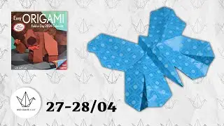 27-28/04 - Butterfly Mystery - Easy ORIGAMI Calendar 2024