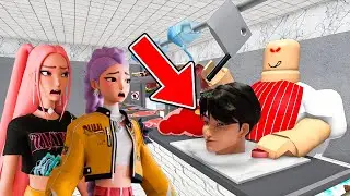 Rumi and Mira Plays Escape The Evil Butcher Shop! (Roblox Obby)