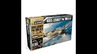 New Ammo Mig Aces Legacy FW 190 A-5 In Box Review