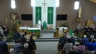 Mass for 30th Sunday in OT @ St. Augustine Saskatoon, October 26, 2025.
