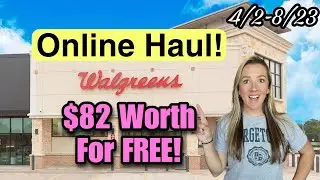 Walgreens Online Haul - Grab $82 Worth for FREE for curbside pickup!