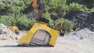 Epiroc Bucket Screener startup and operation