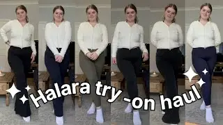 Testing Tiktok Viral jeans |  Halara try on-haul! ✨ ad