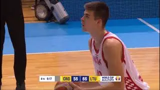 Ivica Zubac Full Highlights 14.09.2018 Croatia vs Lithuania- 11 Pts and 4 Rebs! | UF44 Highlights