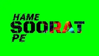 Green screen wale estetes video