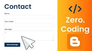 How to Add Contact Form in Blogger 2026 No Code + AdSense Ready!