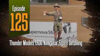 Детализация фигурки штурмана LRDG от Thunder Models