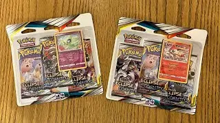 Pok&eacute;mon Cosmic Eclipse Triple Packs - Another Unboxing