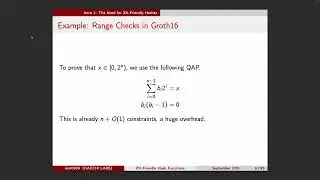 [Boom Labs 1st ZK Meetup] ZK-Friendly Hash Functions: Design & Analysis