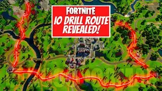 *LEAKED* IO Drill and earthquake Route - Fortnite