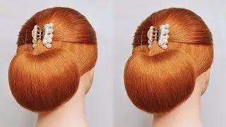 ✨Super Quick Clutcher Juda Hairstyle for Long Hair🧿Perfect for Daily to Wedding Look
