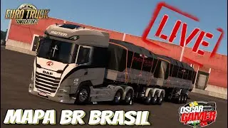 ETS 2 1.57 -  AO VIVO -  DAF XF - NO BITREM  -  MAPA BR BRASIL - LOGITRCH G920 - GAMEPLAY