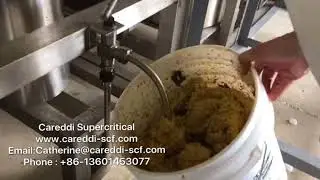 Cannabis oil extraction-High yield CBD extracted by 300L supercritical co2 extractin machine