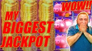 MY BIGGEST JACKPOT EVER ON PIGGY BANKIN OMG MASSIVE WIN THIS WAS INSANE!!!