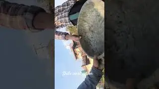 How to concrete casting time used vibrator good casting #satisfying #work #viralvideo