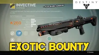 A Dubious Task Exotic Bounty Guide | Destiny Invective Exotic Shotgun! | (1080p)[HD]