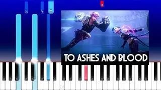 How to Play - Woodkid - To Ashes and Blood - From Arcane Season 2 (Piano Tutorial)