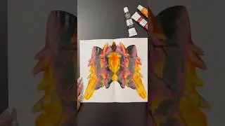 Symmetrical pattern #shorts #simpleandeasy #art