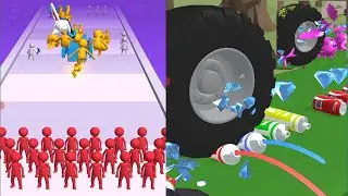 Join Clash 3D vs Wheel Smash - All Level Gameplay Android,iOS - NEW APK UPDATE