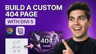 Divi 5 Theme Builder: How to Create a Custom 404 Error Page 🛠️