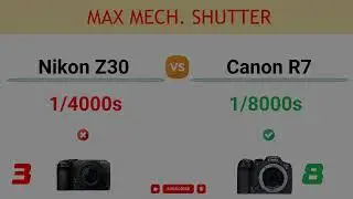 Nikon Z30 vs Canon R7 Comparison: 3 Reasons to buy the Z30 and 14 Reasons to buy the R7