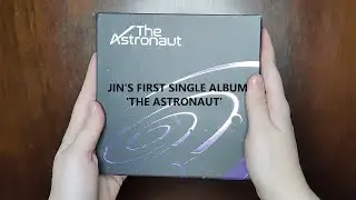 FINALLY unboxing Jin's single album The Astronaut!!