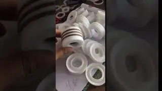 NBR material with fabric vee packing rubber high pressure work environment V type packing seal